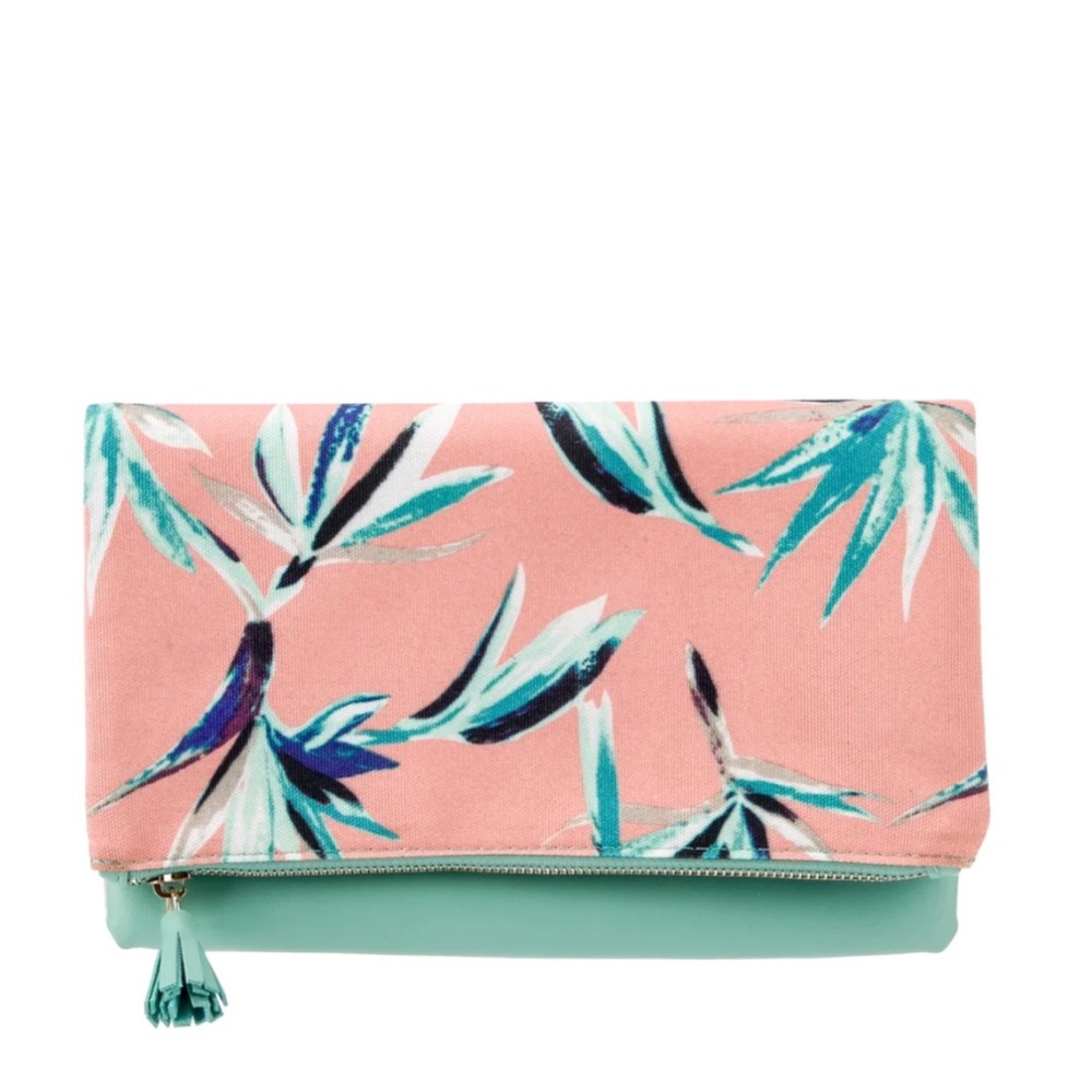 Rachel Pally “Paradise” reversible clutch, NWOT